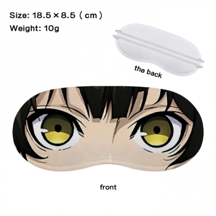 BLUE LOCK Anime full-color printed nap sleep blackout eye mask 18.5X8.5cm price for 5 pcs