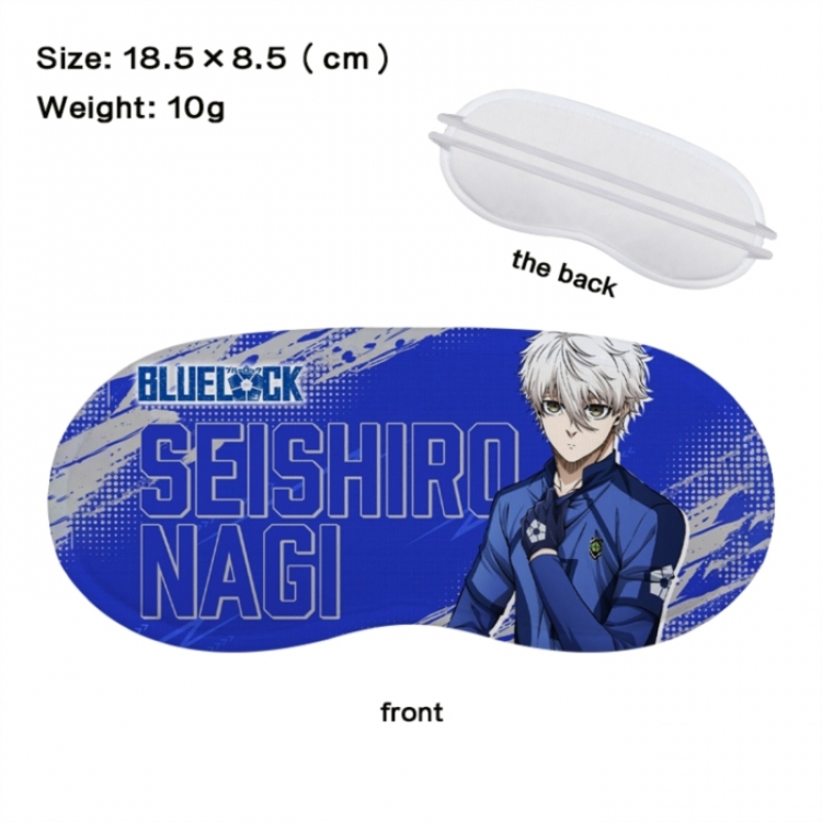 BLUE LOCK Anime full-color printed nap sleep blackout eye mask 18.5X8.5cm price for 5 pcs