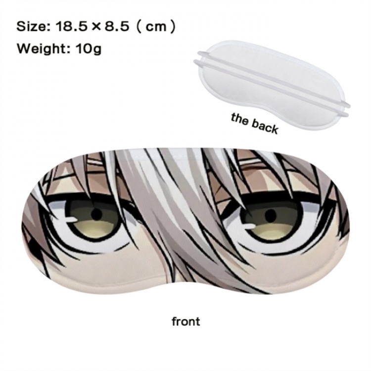 BLUE LOCK Anime full-color printed nap sleep blackout eye mask 18.5X8.5cm price for 5 pcs