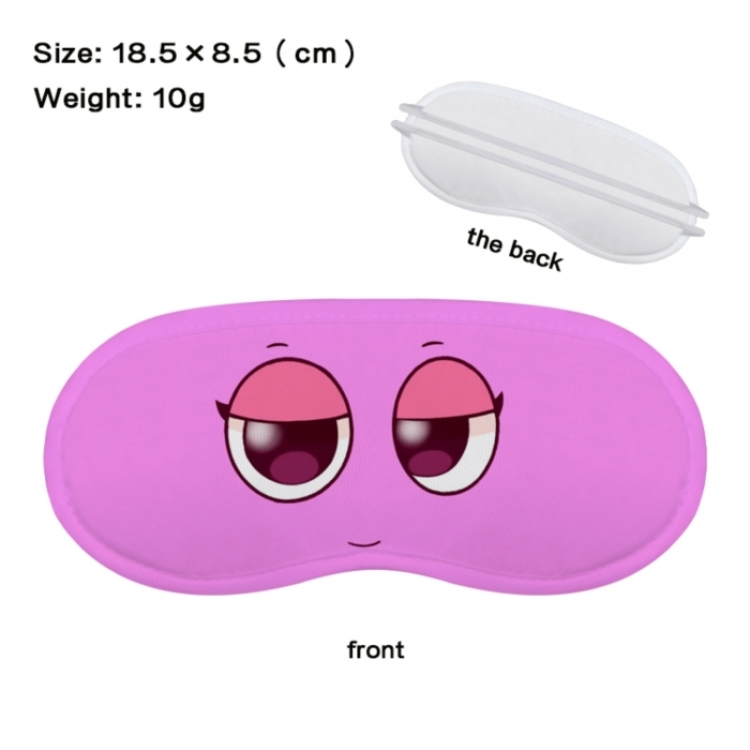 Sprunki Anime full-color printed nap sleep blackout eye mask 18.5X8.5cm price for 5 pcs