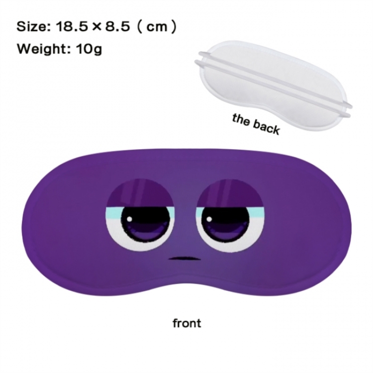 Sprunki Anime full-color printed nap sleep blackout eye mask 18.5X8.5cm price for 5 pcs