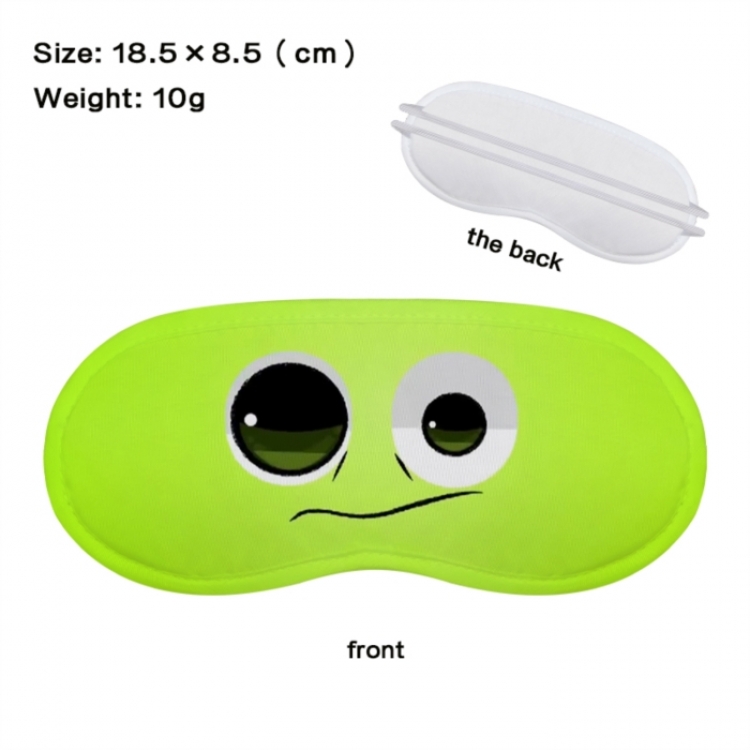 Sprunki Anime full-color printed nap sleep blackout eye mask 18.5X8.5cm price for 5 pcs