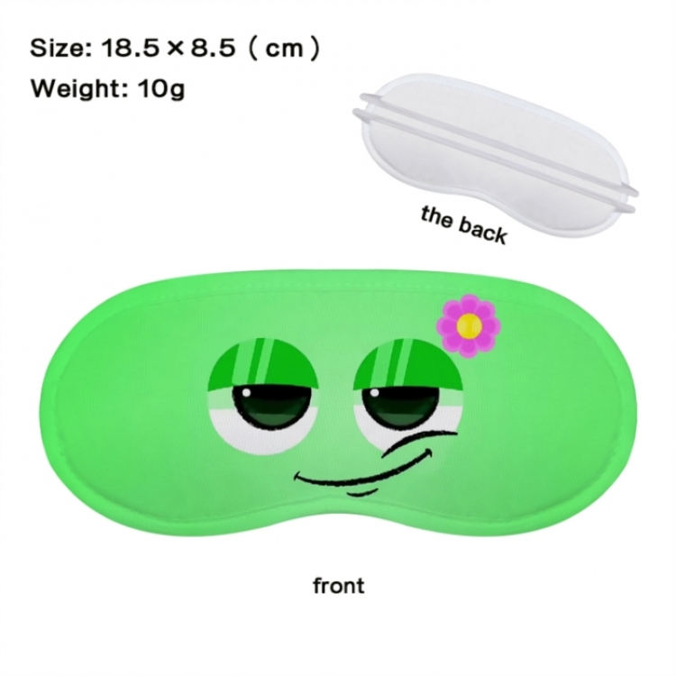 Sprunki Anime full-color printed nap sleep blackout eye mask 18.5X8.5cm price for 5 pcs
