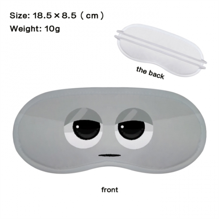 Sprunki Anime full-color printed nap sleep blackout eye mask 18.5X8.5cm price for 5 pcs