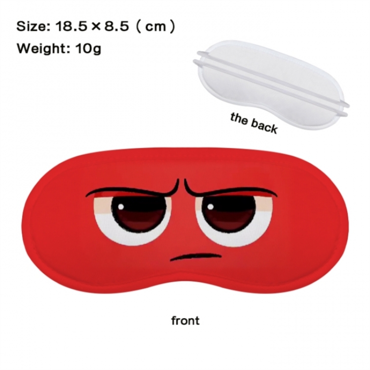 Sprunki Anime full-color printed nap sleep blackout eye mask 18.5X8.5cm price for 5 pcs