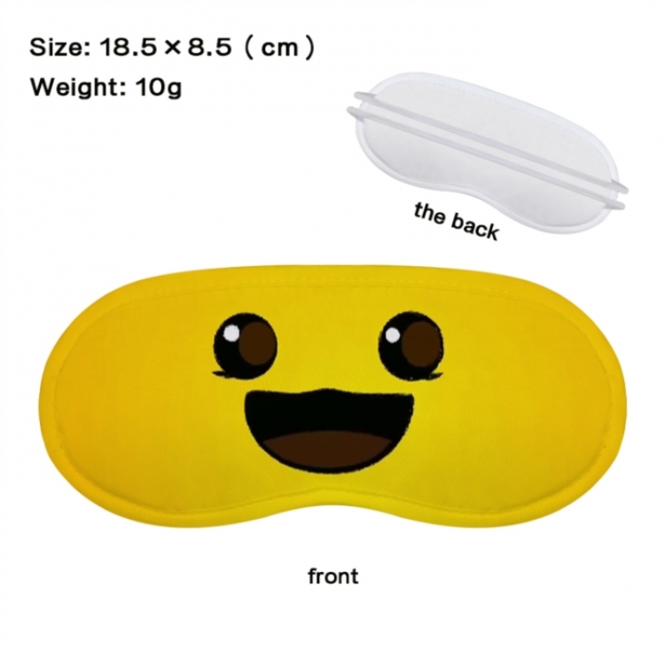 Sprunki Anime full-color printed nap sleep blackout eye mask 18.5X8.5cm price for 5 pcs