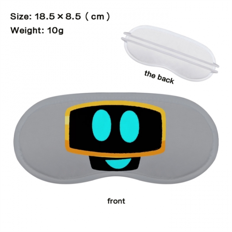 Sprunki Anime full-color printed nap sleep blackout eye mask 18.5X8.5cm price for 5 pcs