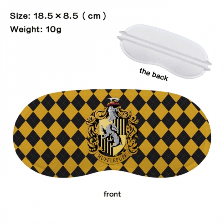 Harry Potter Anime full-color printed nap sleep blackout eye mask 18.5X8.5cm price for 5 pcs
