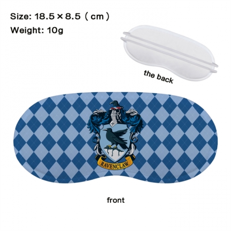 Harry Potter Anime full-color printed nap sleep blackout eye mask 18.5X8.5cm price for 5 pcs