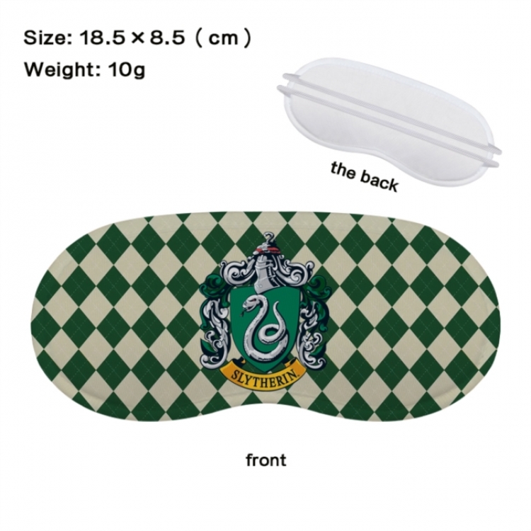 Harry Potter Anime full-color printed nap sleep blackout eye mask 18.5X8.5cm price for 5 pcs