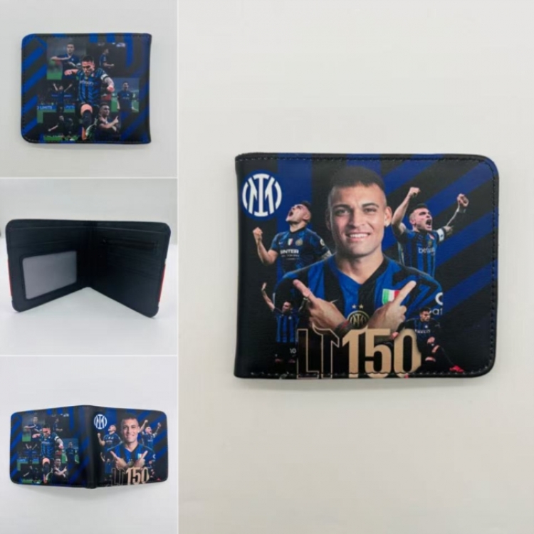 Sports stars Full color Two fold short card case wallet 11X9.5CM  