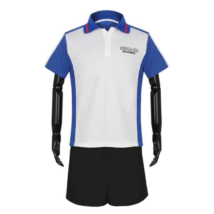 The Prince of Tennis Anime peripheral short sleeved shorts ball suit set from S to 3XL