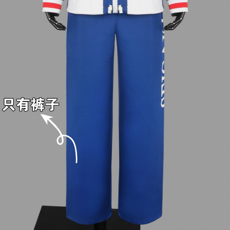 The Prince of Tennis Anime peripheral single piece long pants soccer suit from XS to 2XL