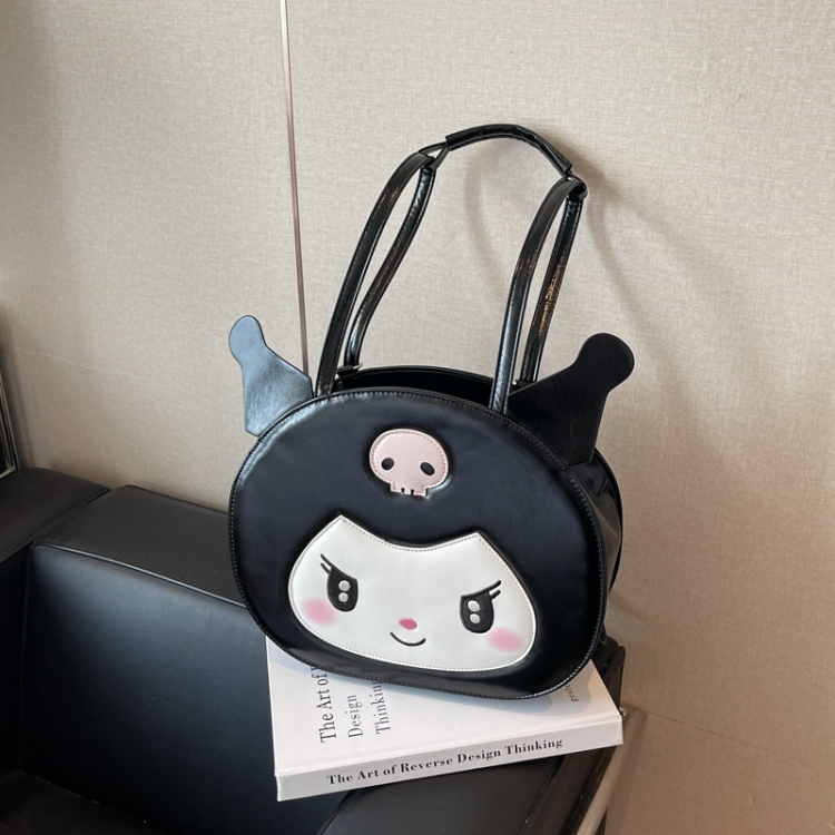 Kulomi PU Fashion Versatile Design Handbag Simple Casual Shoulder Bag 34CMx27CM price for 3 pcs