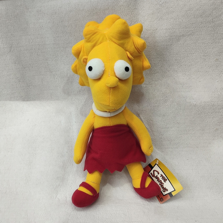 The Simpsons Anime peripheral plush toy pendant 31CM price for 10 pcs