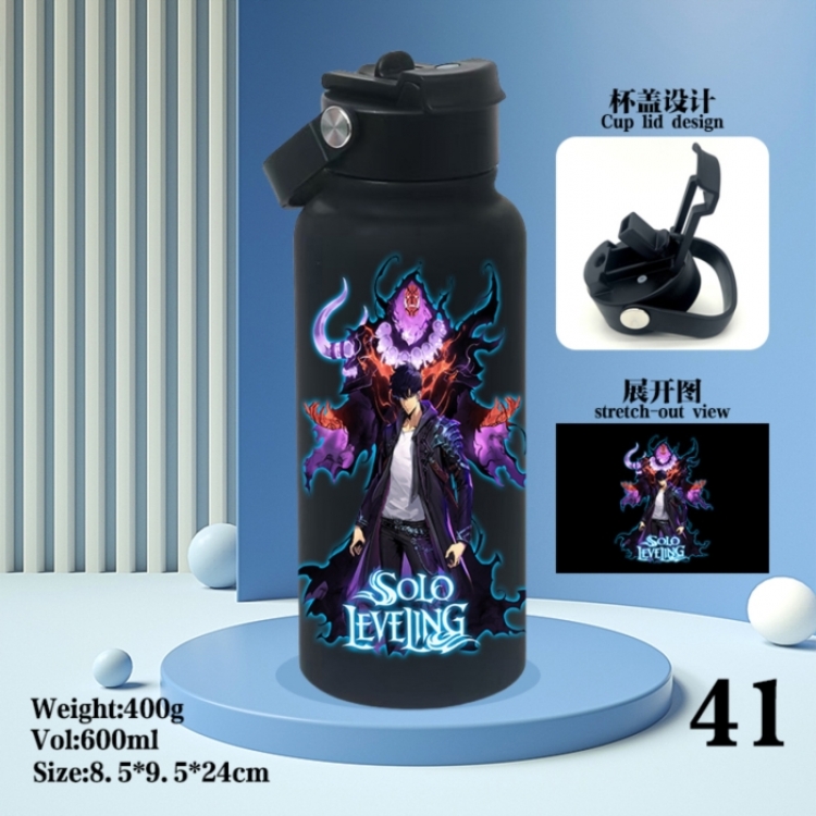 Solo Leveling:Arise Anime peripheral new drink portable thermos cup 600ML