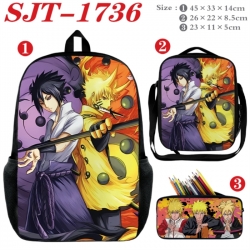 Naruto Anime nylon canvas back...
