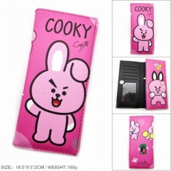 BTS Anime Long Tri-Fold Wallet...