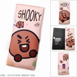 BTS Anime Long Tri-Fold Wallet...