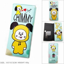 BTS Anime Long Tri-Fold Wallet...