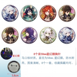 Genshin Impact Anime round Ast...