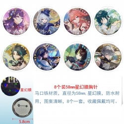 Genshin Impact Anime round Ast...