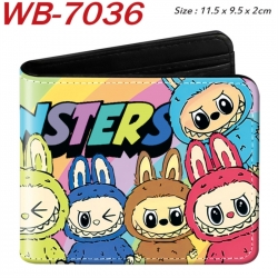 LABUBU Animation color PU leat...