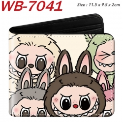 LABUBU Animation color PU leat...