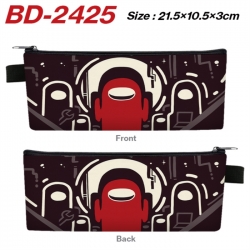 Among us Anime PU Leather Zipp...