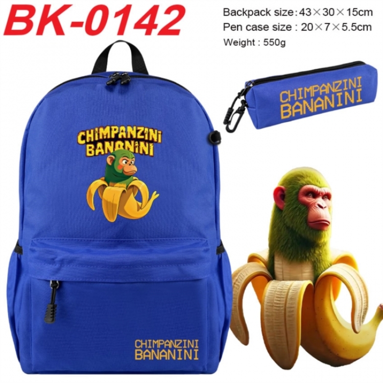 The Classic of Mountains and Rivers Anime backpack pencil case set backpack 43X35X15CM