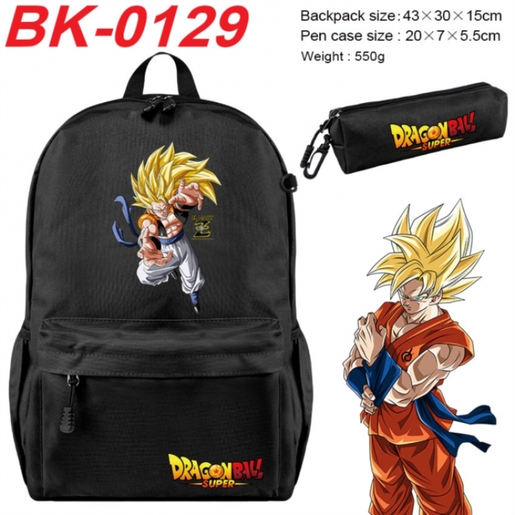 DRAGON BALL Anime backpack pencil case set backpack 43X35X15CM