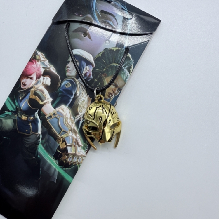 League of Legends Anime peripheral leather rope necklace pendant jewelry price for 5 pcs