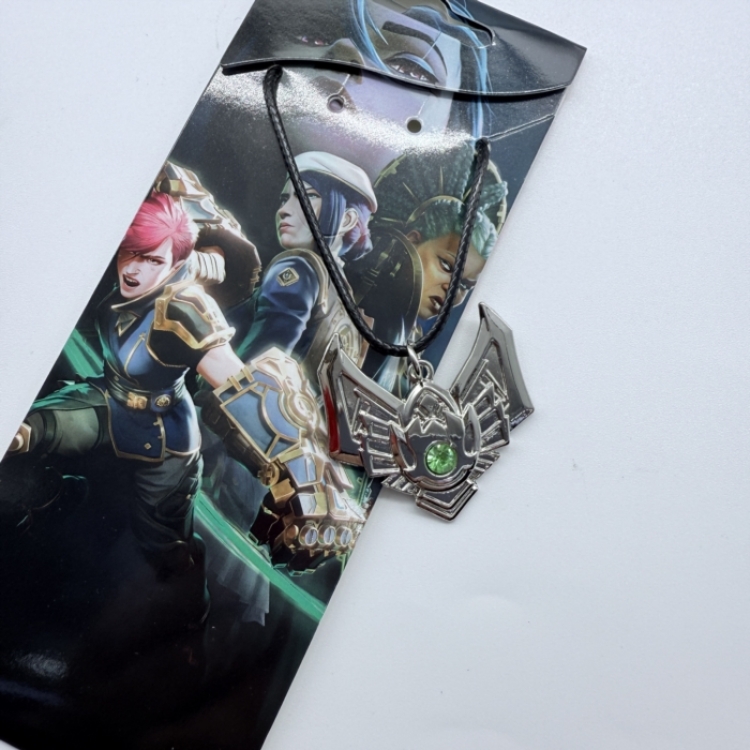 League of Legends Anime peripheral leather rope necklace pendant jewelry price for 5 pcs