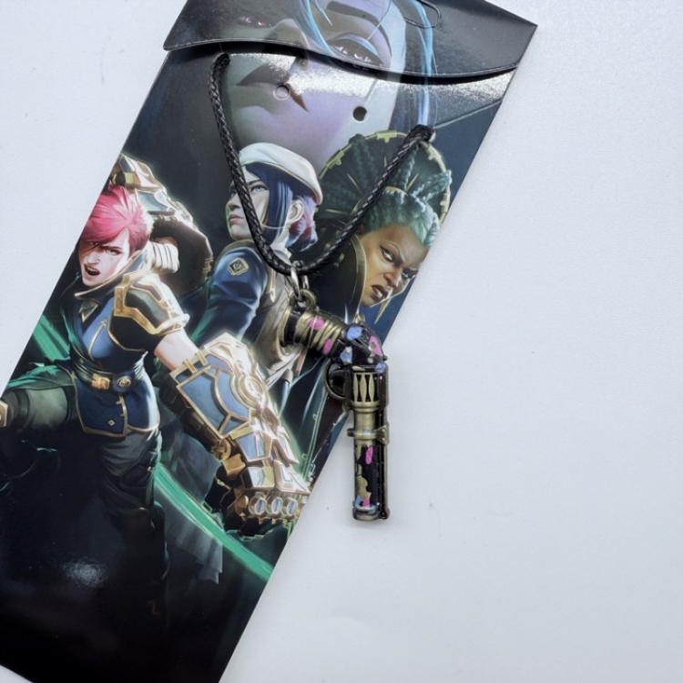 League of Legends Anime peripheral leather rope necklace pendant jewelry price for 5 pcs