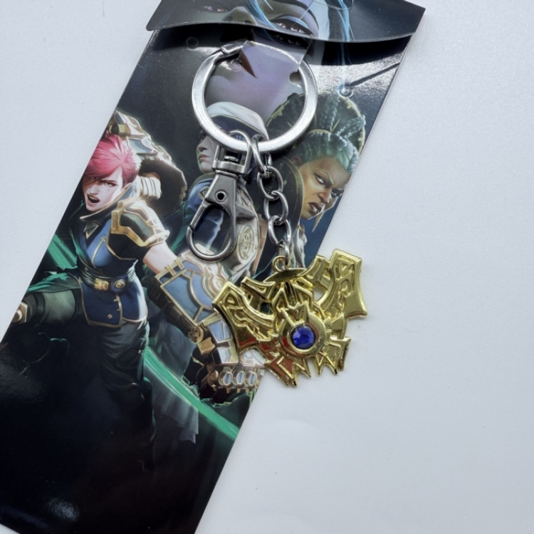 League of Legends  Animation metal keychain pendant price for 5 pcs 