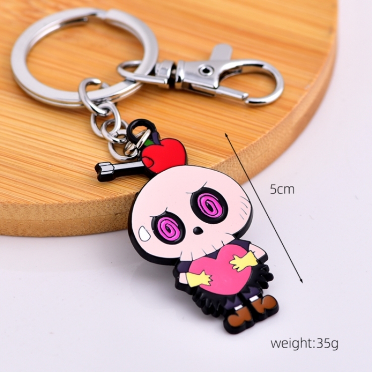 LABUBU Anime cartoon metal necklace pendant price for 5 pcs 