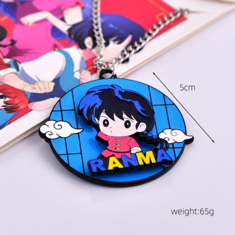 Ranma 1/2 Anime surrounding rotation necklace pendant  price for 5 pcs