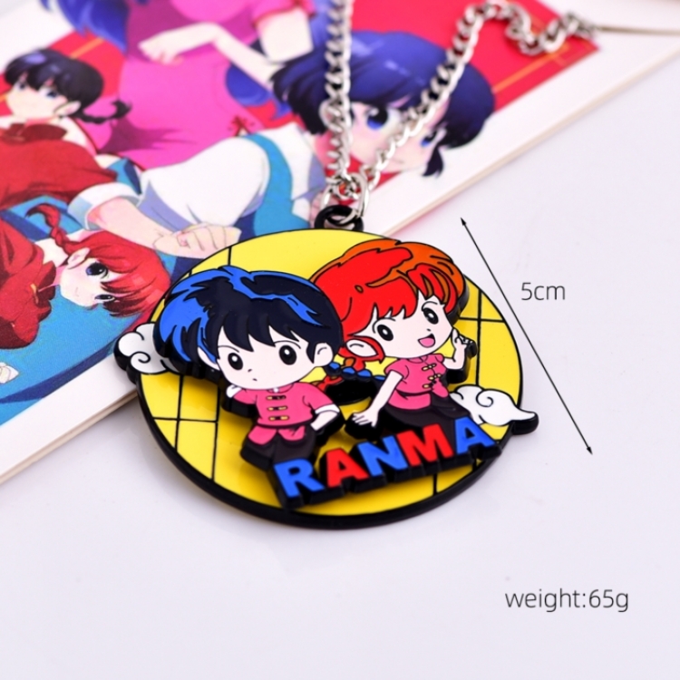 Ranma 1/2 Anime surrounding rotation necklace pendant  price for 5 pcs