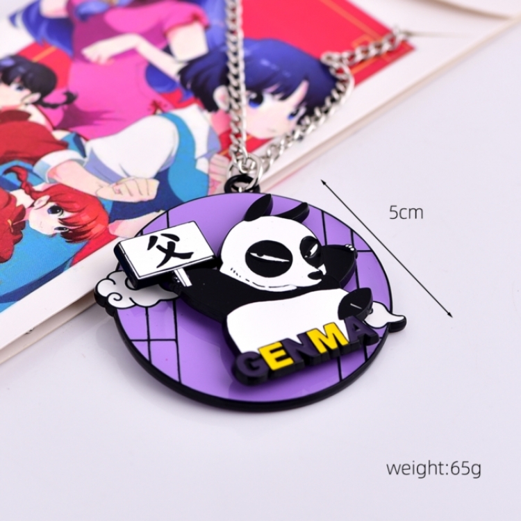 Ranma 1/2 Anime surrounding rotation necklace pendant  price for 5 pcs