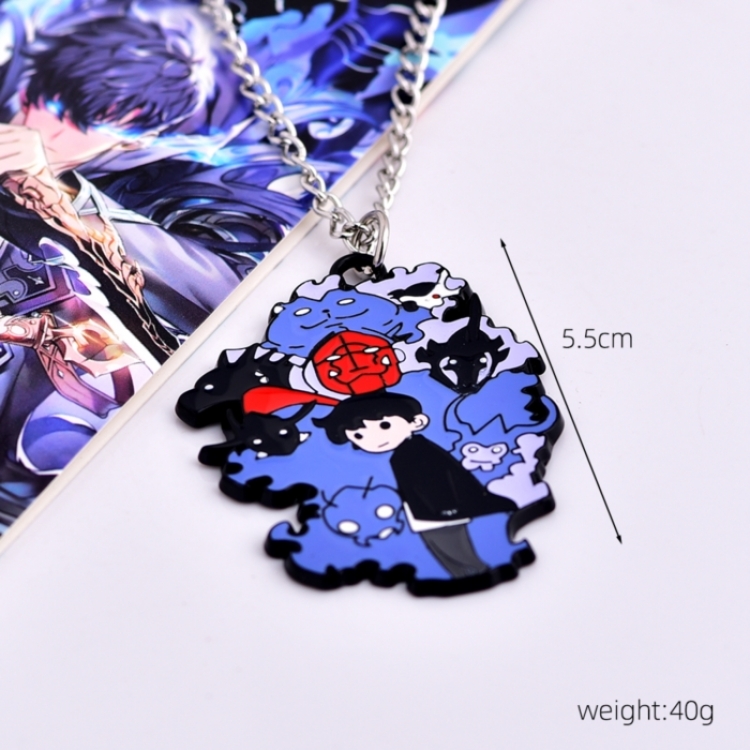 Solo Leveling:Arise Anime cartoon metal necklace pendant price for 5 pcs
