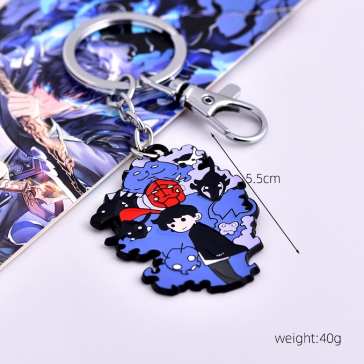 Solo Leveling:Arise Animation peripheral metal keychain pendant price for 5 pcs 