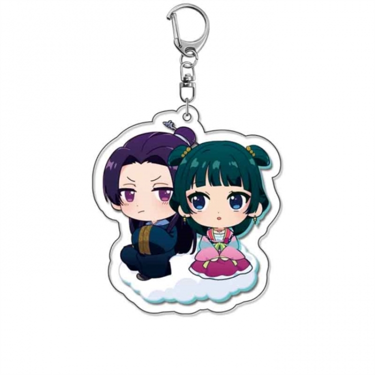 The Apothecary Diaries Anime Acrylic Keychain Charm price for 5 pcs