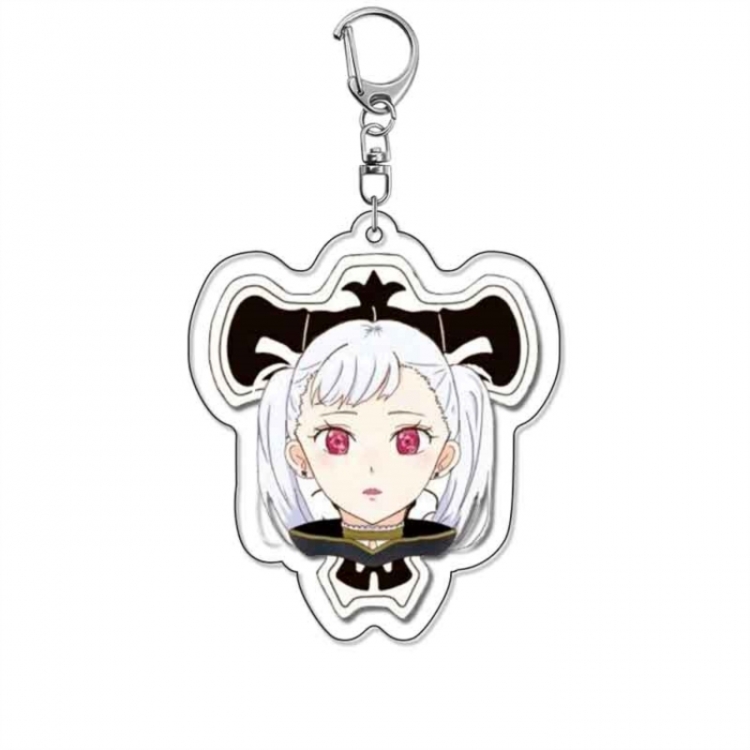 Black clover Anime Acrylic Keychain Charm price for 5 pcs