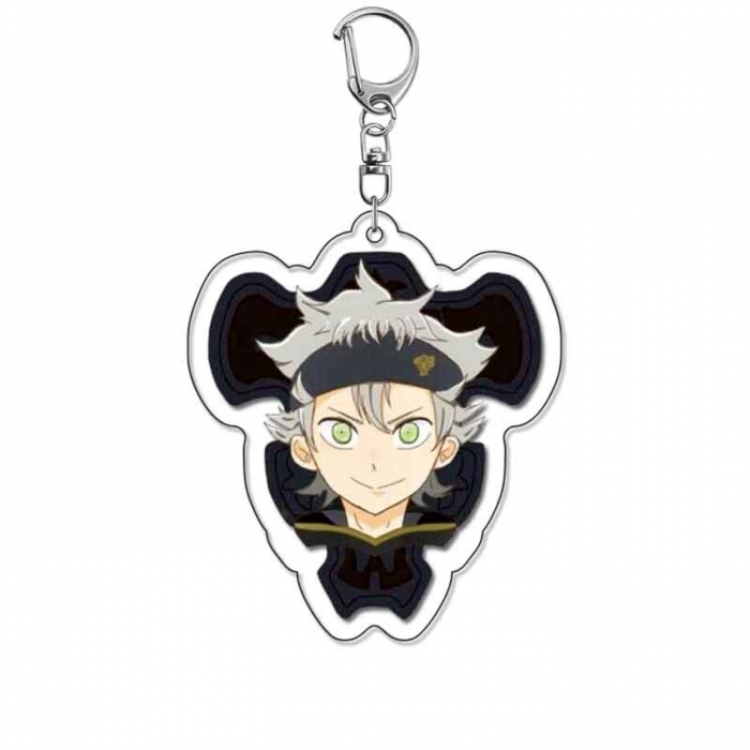 Black clover Anime Acrylic Keychain Charm price for 5 pcs