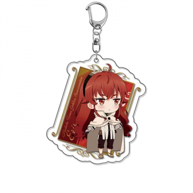 Jobless Reincarnat Anime Acrylic Keychain Charm price for 5 pcs