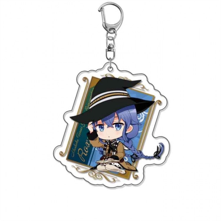 Jobless Reincarnat Anime Acrylic Keychain Charm price for 5 pcs