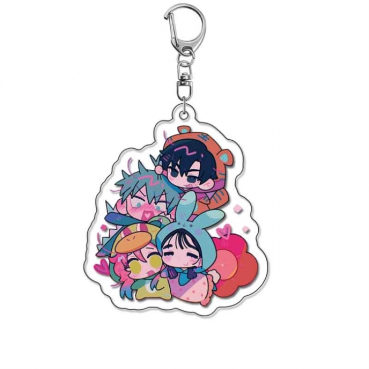 Alien Stage Anime Acrylic Keychain Charm price for 5 pcs