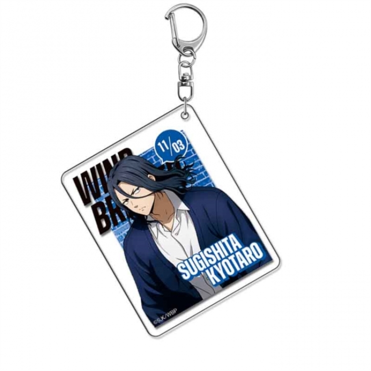 WIND BREAKER Anime Acrylic Keychain Charm price for 5 pcs