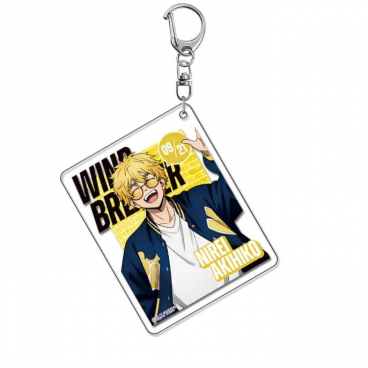 WIND BREAKER Anime Acrylic Keychain Charm price for 5 pcs