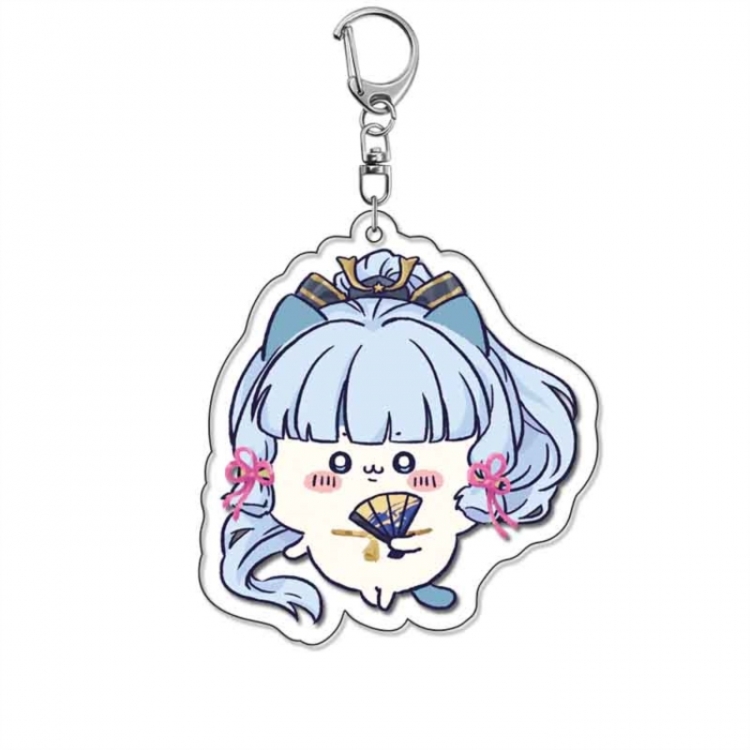 Genshin Impact Anime Acrylic Keychain Charm price for 5 pcs